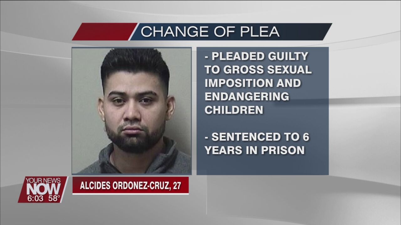 A Wisconsin man accused of a sexual assault in Delphos takes plea deal